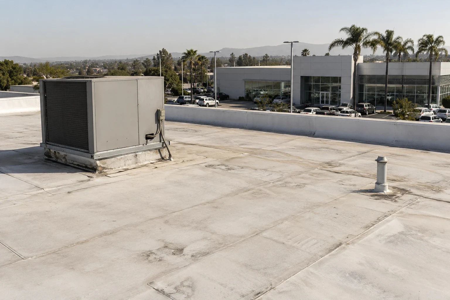 Auto Dealership Roofing in Concord, CA