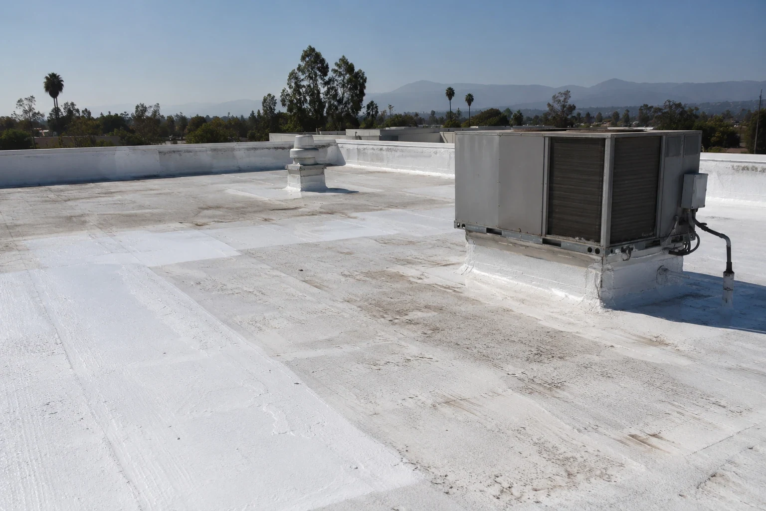 Roof coating restoration in Concord, CA Roof coating restoration in Concord, CA